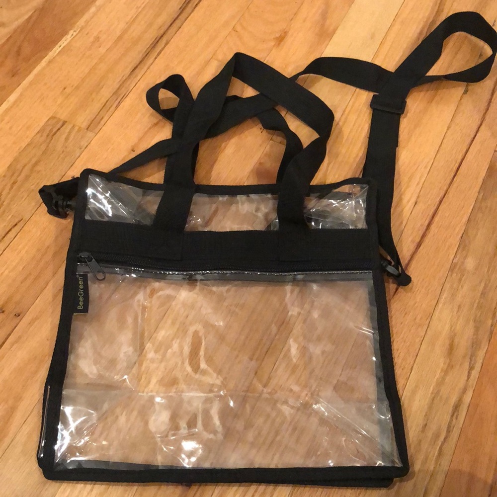 Clear bag, never used